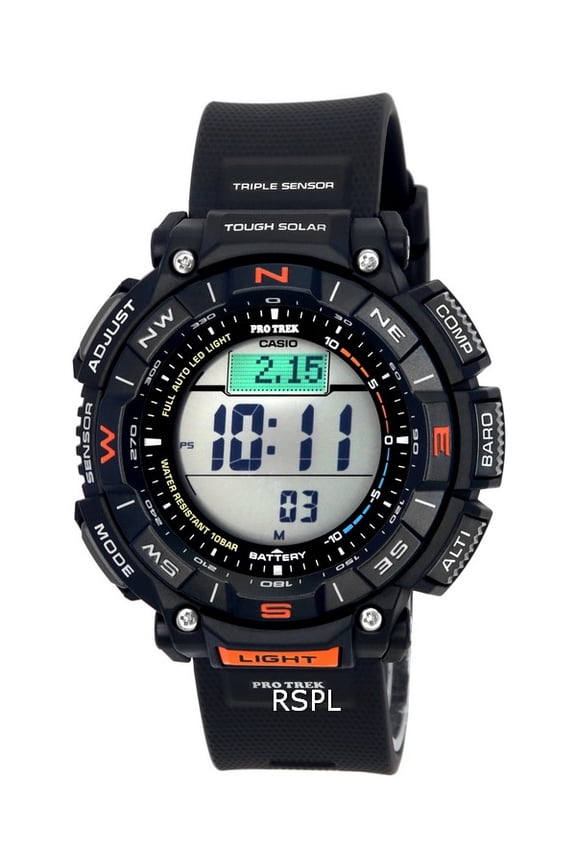 Protrek Digital Solar Powered PRG-340-1 PRG340-1 100M Men's Watch