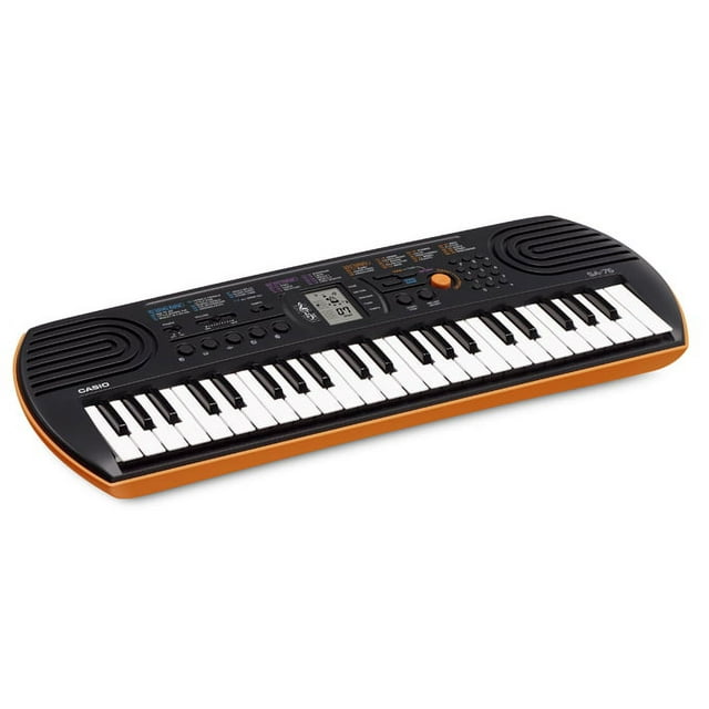 Casio SA-76 44-Key Mini Personal Keyboard, 100 Tones