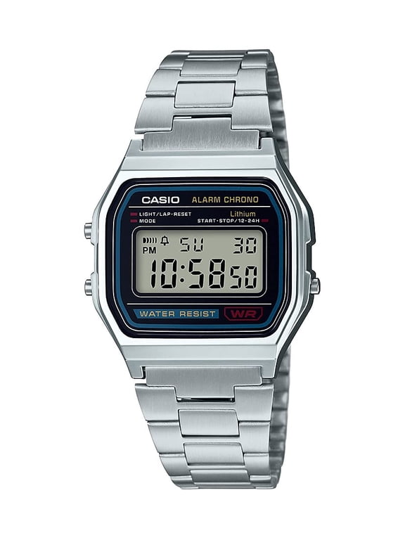 Stainless Steel Men's Vintage Silver A158WA-1