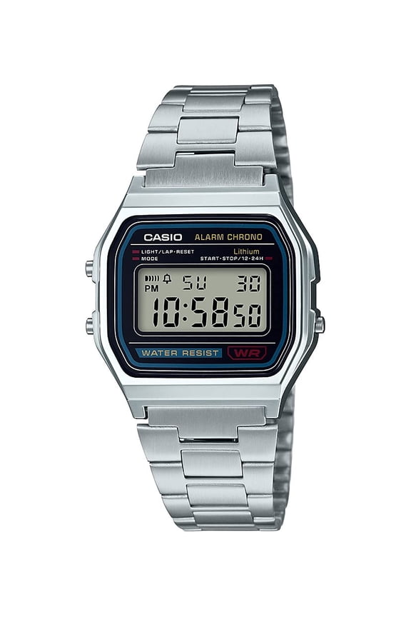 Stainless Steel Men's Vintage Silver A158WA-1