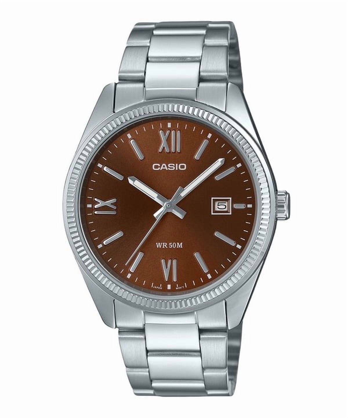 Casio Men’s Stainless Steel Analog Watch Brown Dial - MTP-1302DD-5AVDF