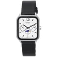 thumbnail image 1 of Casio Standard Analog Moon Phase Leather Strap White Dial Quartz MTP-M305L-7A Men's Watch, 1 of 3