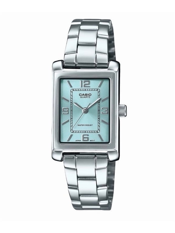 Women's Stainless Steel Bracelet Wristwatch, Blue, (Standard Analog)