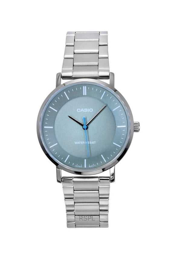 Standard Analog Stainless Steel Grey Dial Quartz MTP-VT04D-8E Men's Watch