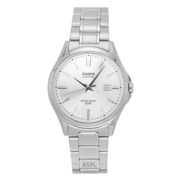 Casio Standard Analog Stainless Steel Silver Dial Quartz MTS-115D-7AV Men's Watch
