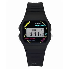 Casio Standard Digital PAC-MAN Collaboration Bio-Based Resin Strap Quartz F-91WPC-1A Unisex Watch
