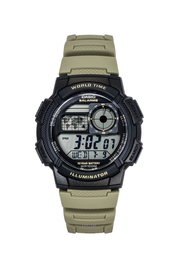 Standard Digital Resin Strap Quartz AE-1000W-5AV 100M Men's Watch