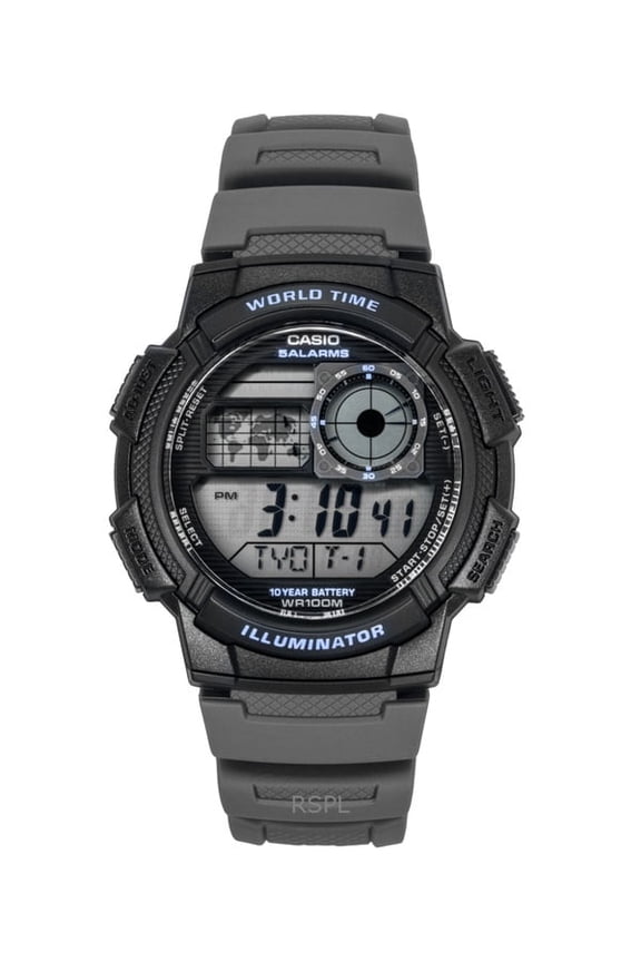 Standard Digital Resin Strap Quartz AE-1000W-8AV 100M Men's Watch