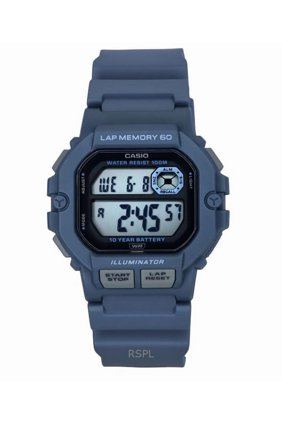 Standard Digital Resin Strap Quartz WS-1400H-2AV 100M Men's Watch