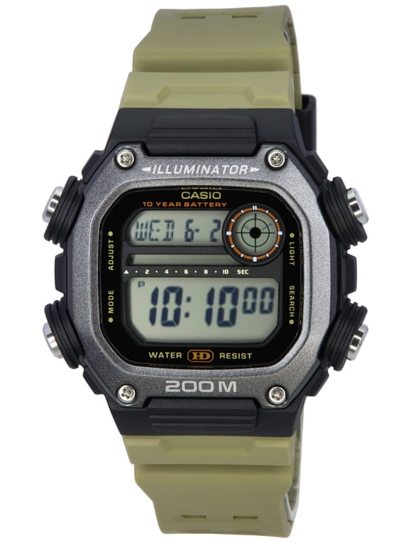 Standard Digital Sand Resin Band Quartz DW-291HX-5A DW291HX-5 200M Men's Watch