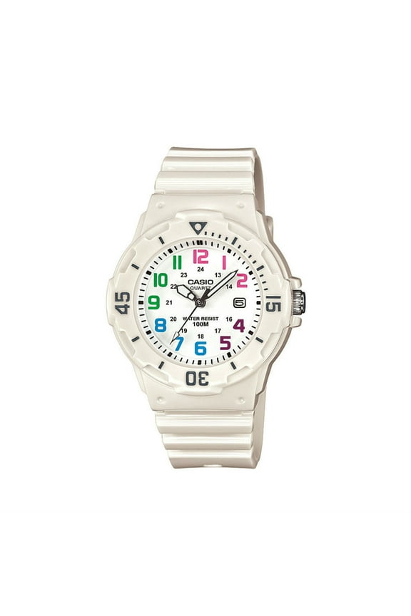 Enticer Analog White Dial LRW-200H-7BVDF LRW200H-7BVDF Women's Watch