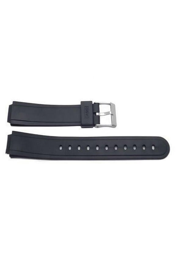 Style Silicone 15mm Black Watch Band