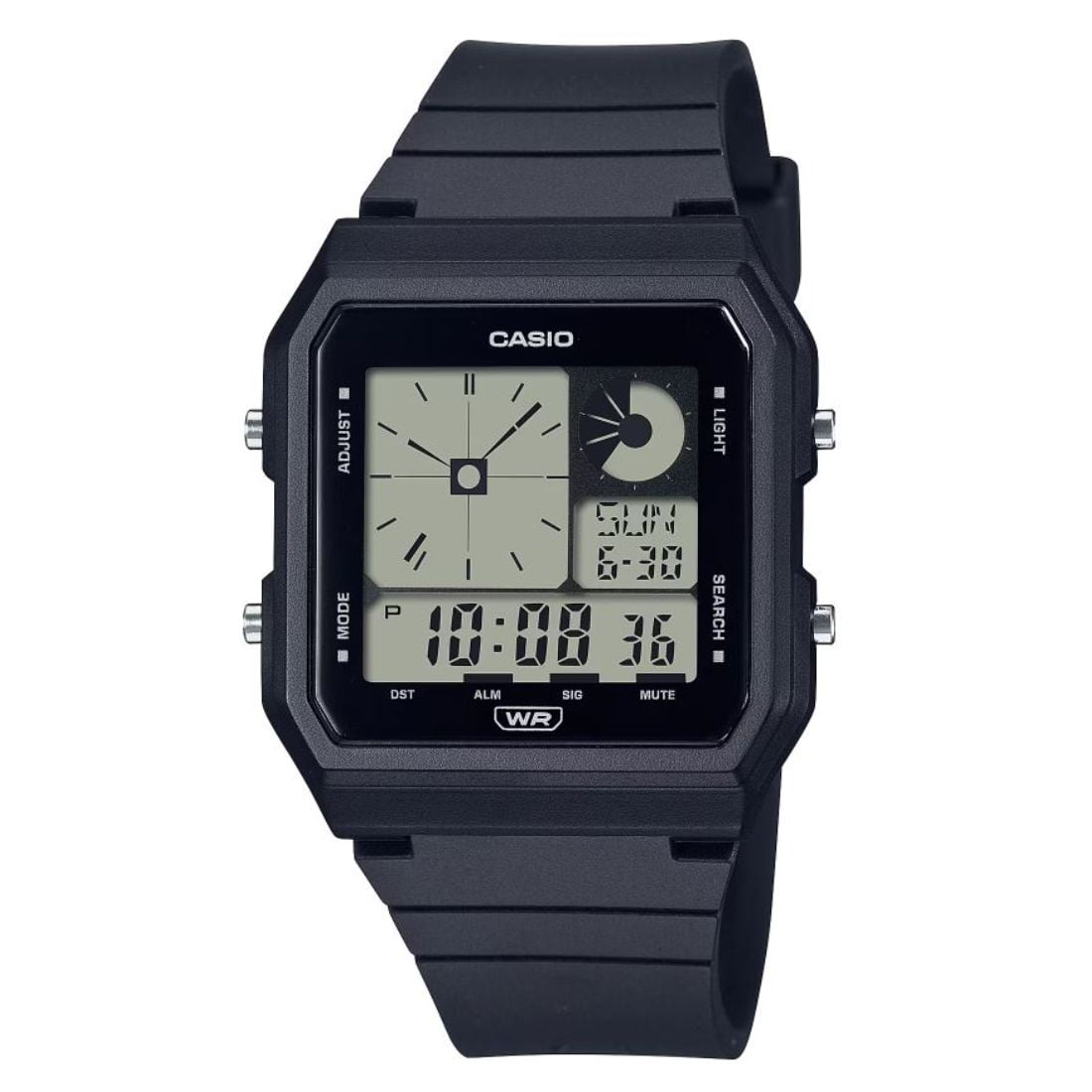 Casio Unisex Black LC Analog Digital Watch LF20W-1A
