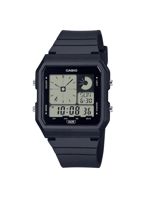 Unisex Black LC Analog Digital Watch LF20W-1A
