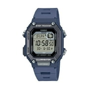 Casio Unisex Bluetooth Connect Step Tracker 200-Lap Watch, Blue WS-B1000-2AV