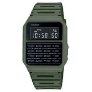 Casio Unisex Classic Calculator Watch, Green