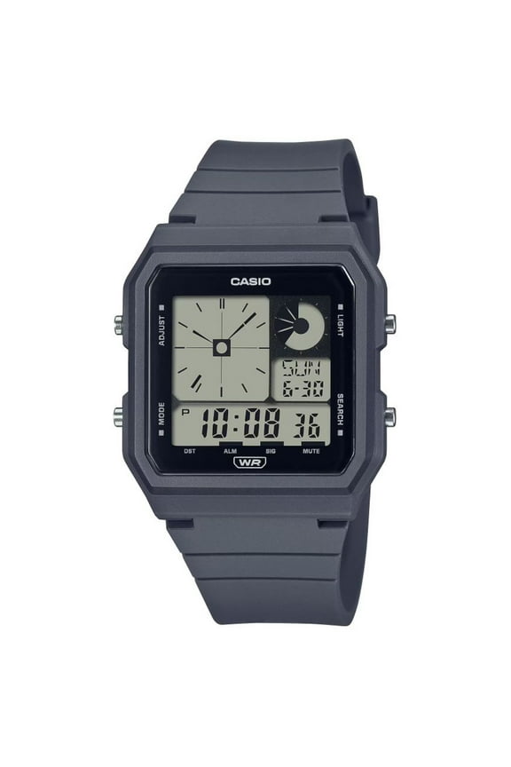 Unisex Gray LC Analog Digital Watch LF20W-8A2
