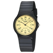Casio Unisex Plastic Wristwatch, Black, MQ24-9B