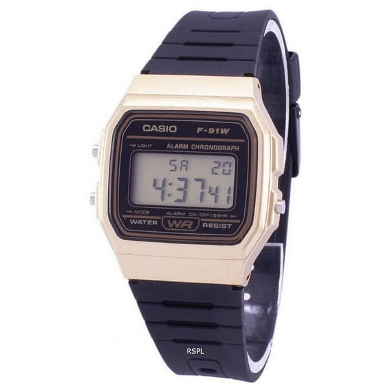Casio Vintage Chronograph Quartz Alarm F-91WM-9A F91WM-9A Unisex Watch