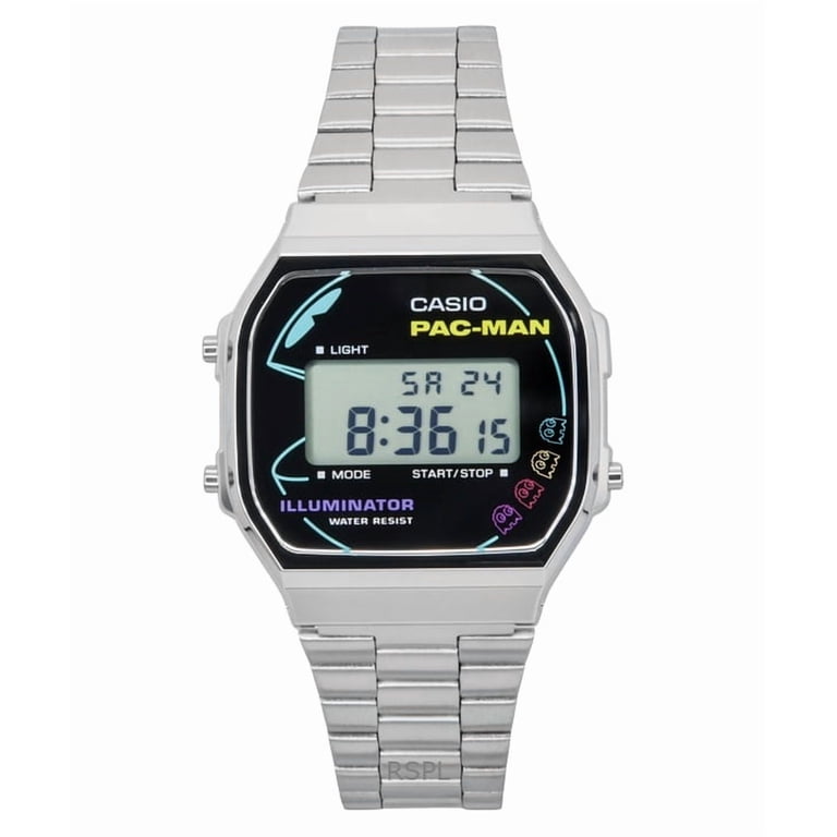 Casio Vintage Digital PAC-MAN Collaboration Quartz A168WEPC-7A