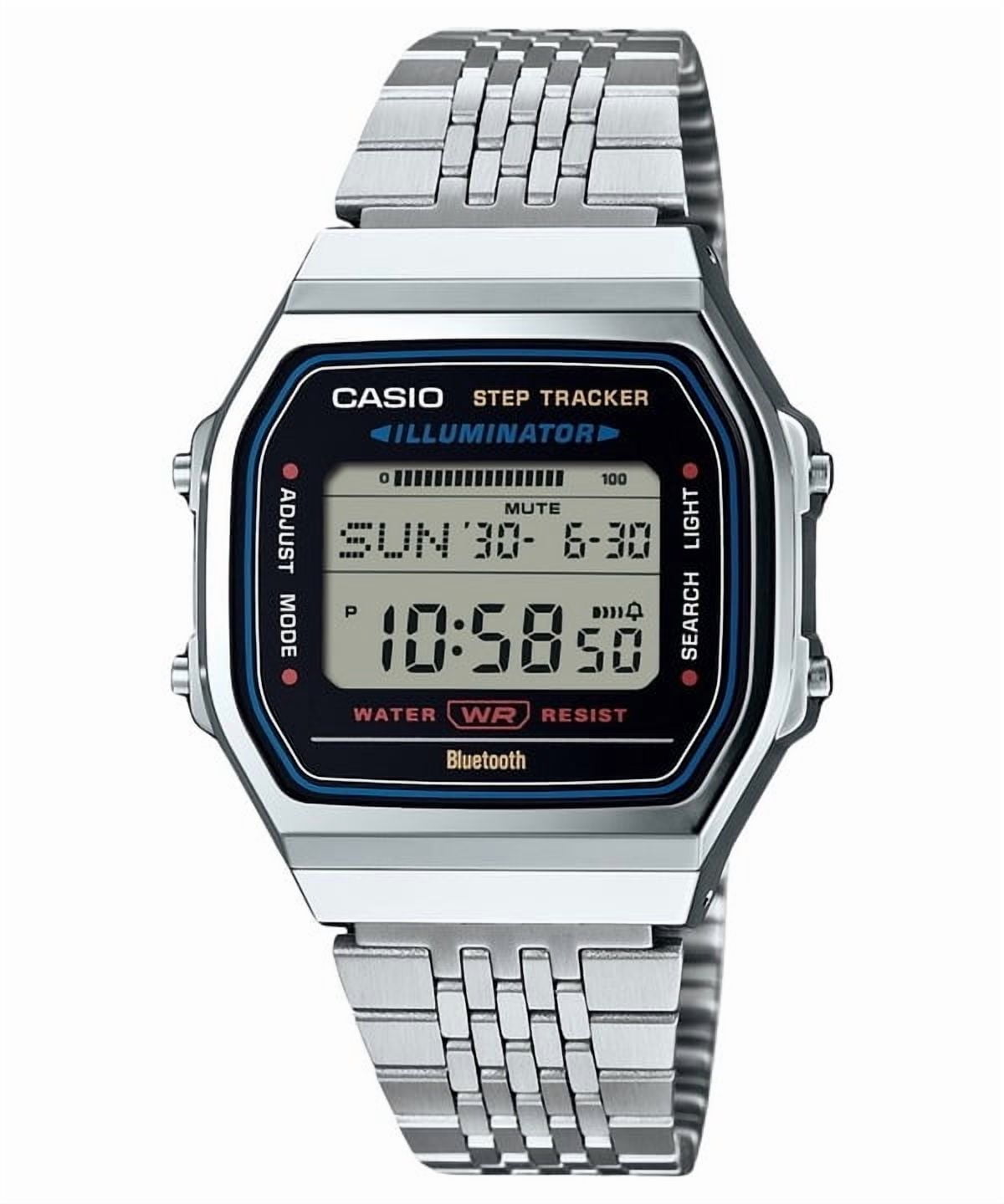 Casio Vintage Digital Smartphone Link Stainless Steel Quartz ABL