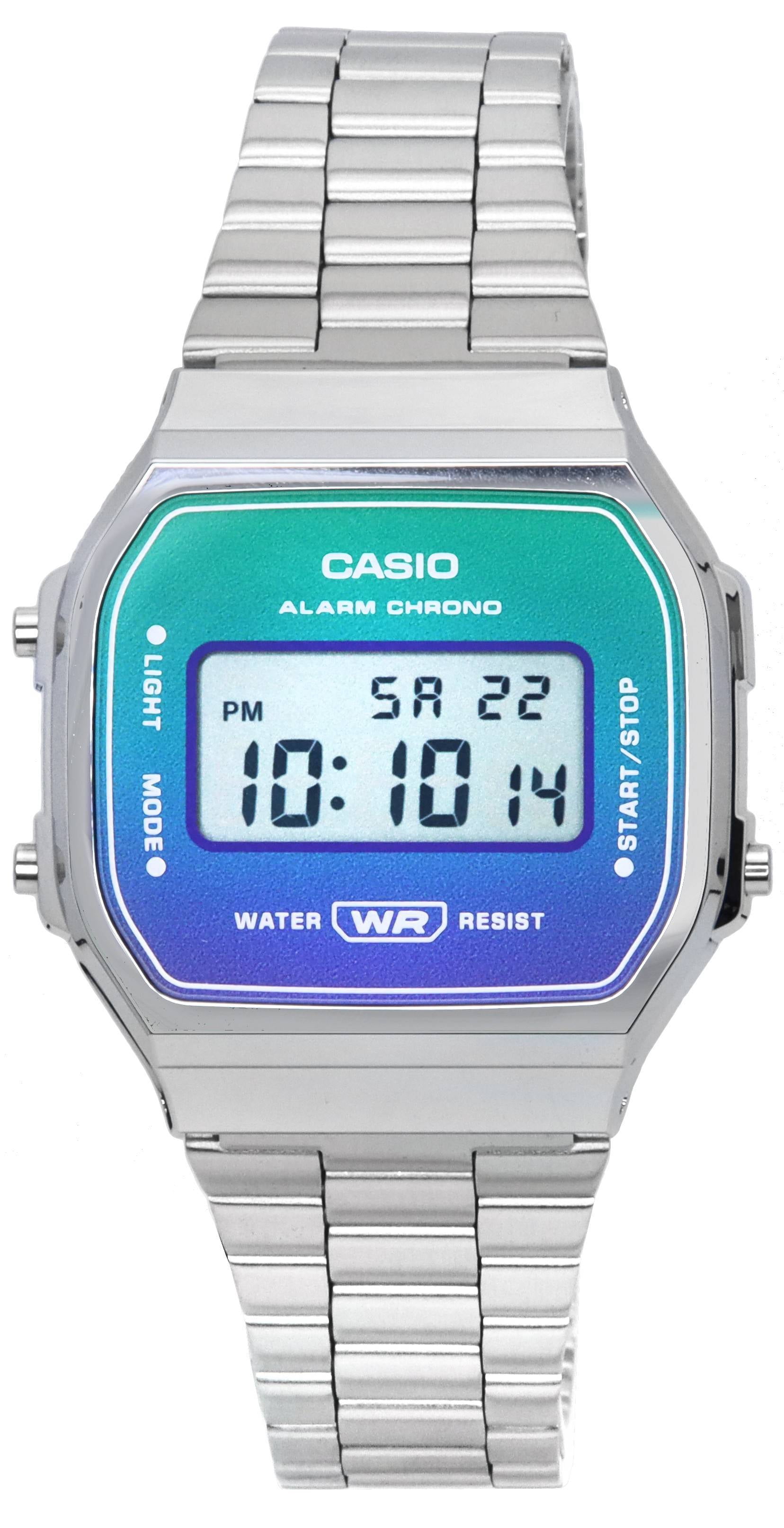 AQ800E-7A | Vintage Silver Stainless Steel Watch | CASIO
