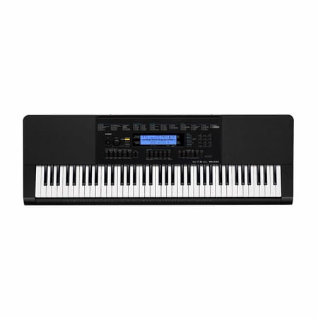 Casio WK-245 76-Key Touch-Sensitive Keyboard with Power Supply