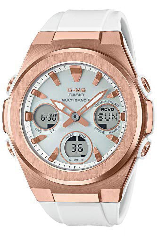 Casio] Watch Baby-G Radio Solar MSG-W600G-7AJF Ladies White 