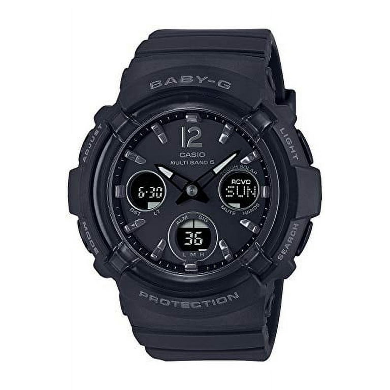 Casio] Watch Baby Gee Radio Solar BGA-2800-1AJF Ladies Black.