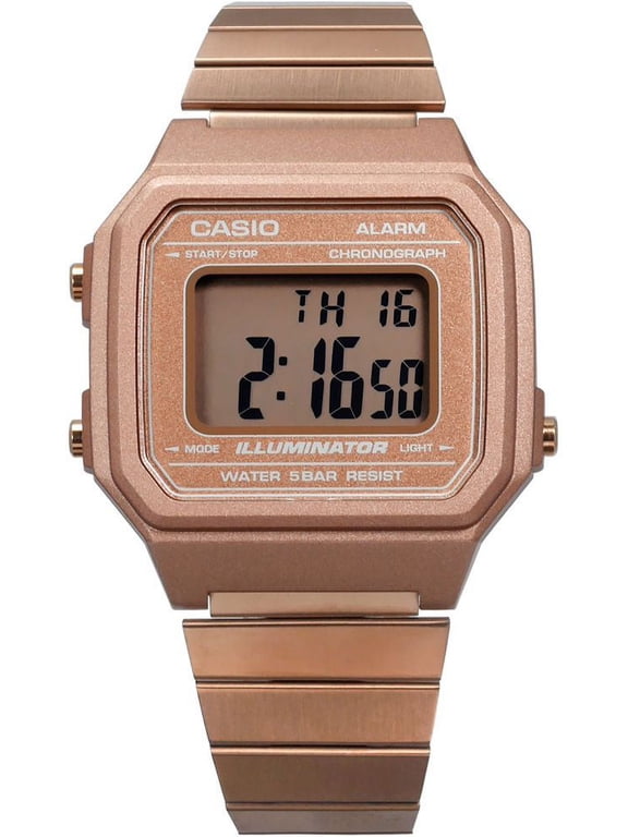 Watch Digital Fashion Unisex B650WC-5A Alarm Backlight