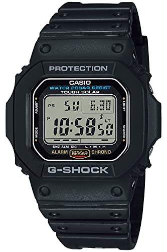 CASIO G-SHOCK Tough Solar ブラック デジタル腕時計 Amazon.co.jp: [カシオ]CASIO 時計 Gショック メンズ デジタル