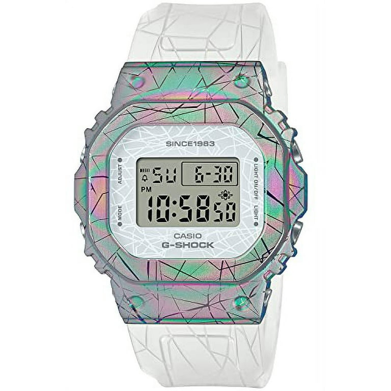 g shock white skeleton