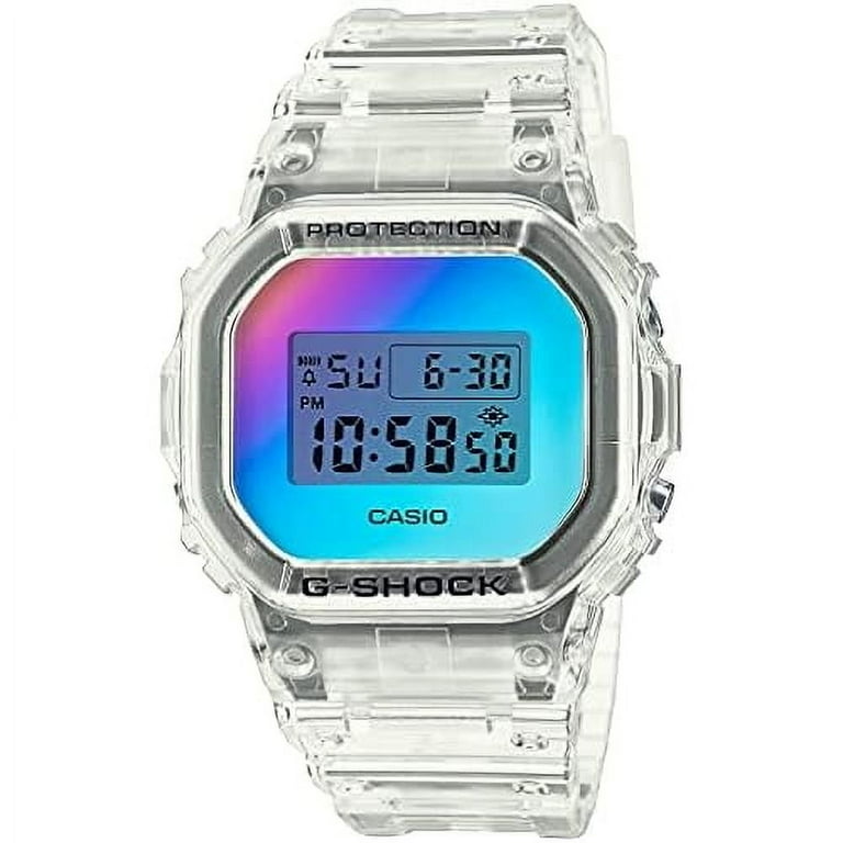 お盆セール！GOODENOUGH × G-SHOCK DW-5600VT Casio] Watch G-Shock Iridescent Color Series DW-5600SRS-7JF