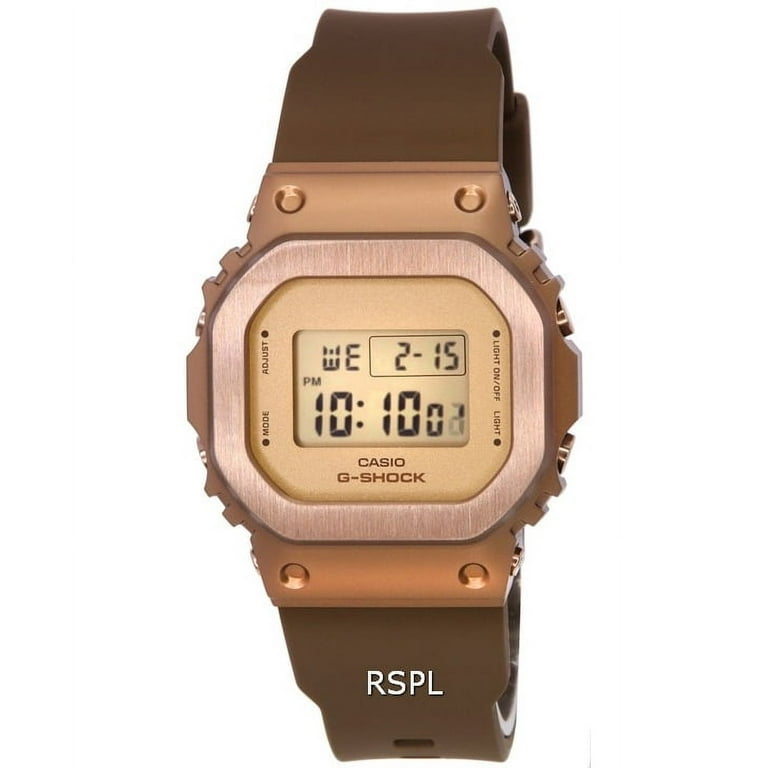 Casio G-Shock Digital Metal Clad Bronze Dial Quartz GM-S5600BR-5