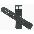 thumbnail image 1 of Casio Watchband 20mm Black Rubber PVC  Part#70613979, 1 of 3