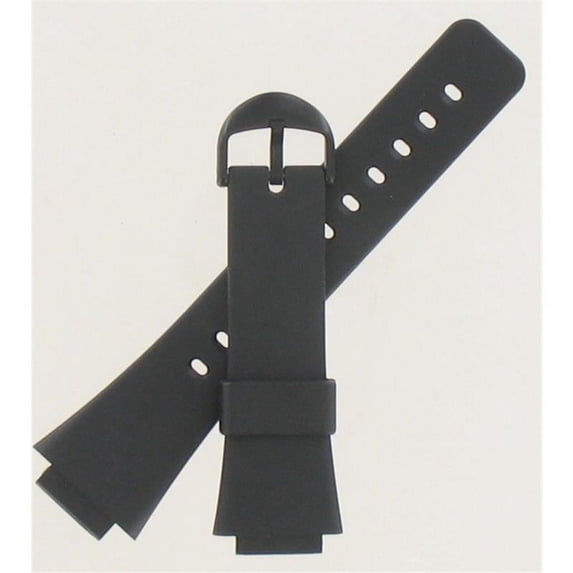 Casio Watchband Black-Resin-16MM Part#70622260