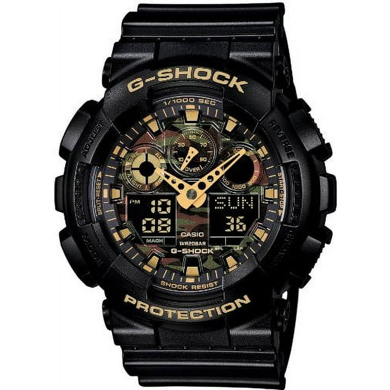Casio Watches G SHOCK GA 100CF 1A9JF black GA 100CF 1A9JF Men Walmart