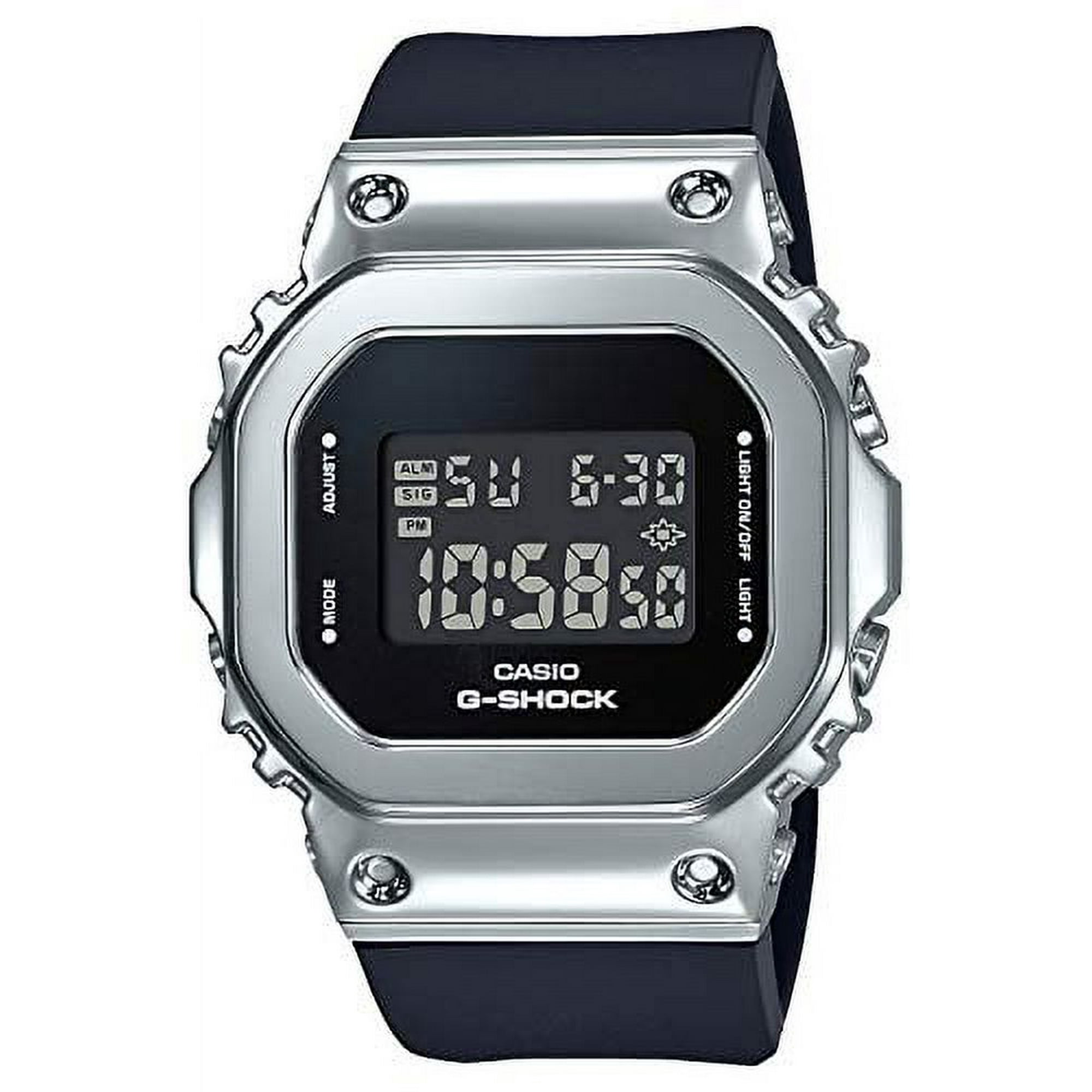 Casio] Watches G-SHOCK Mid size model GM-S5600-1JF black - Walmart.com
