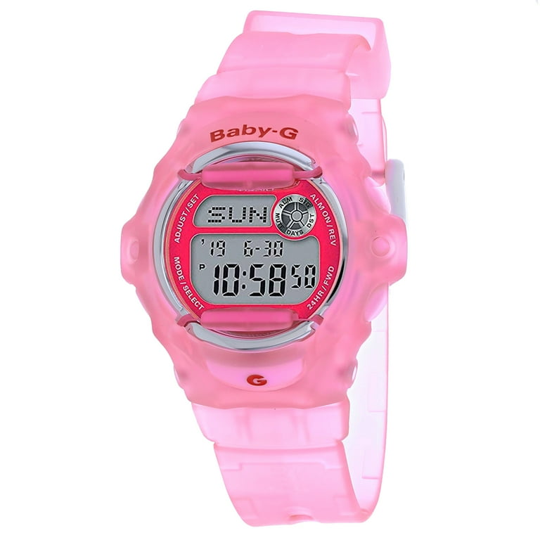 BABY-G CASIO 5549＊JA Casio Women's Baby-G Pink Dial Watch - BG169R-4E - Walmart.com