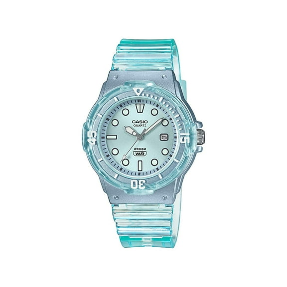 Casio Women's Blue Transparent Marine Style Sport Watch - LRW-200HS-2EVCF