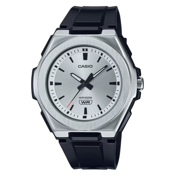 Casio Women's Casual Analog Watch with Black Glossy Strap LWA300H-7E2V