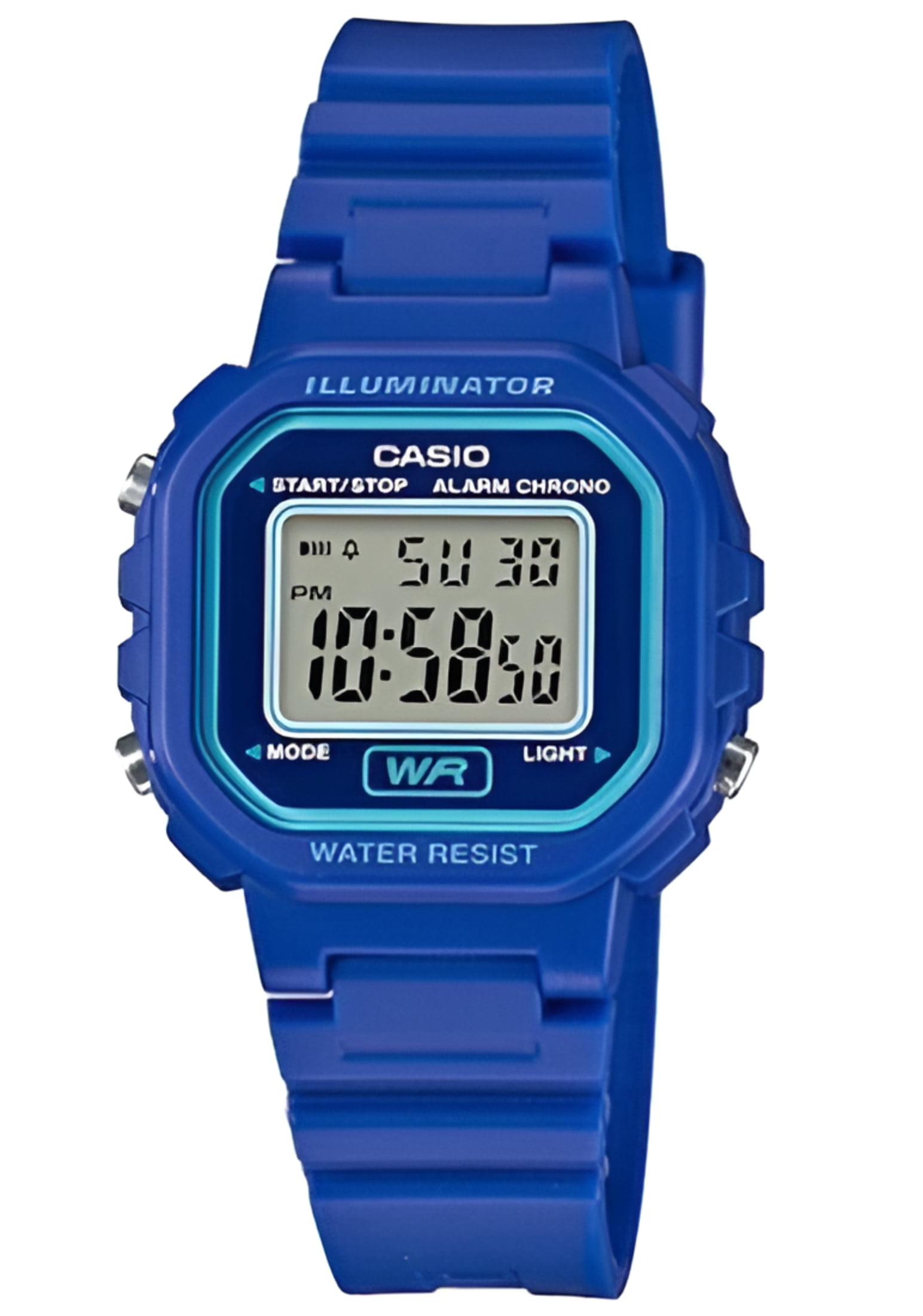 Casio Women's Classic Digital Quartz Resin Blue Watch LA-20WH-2A