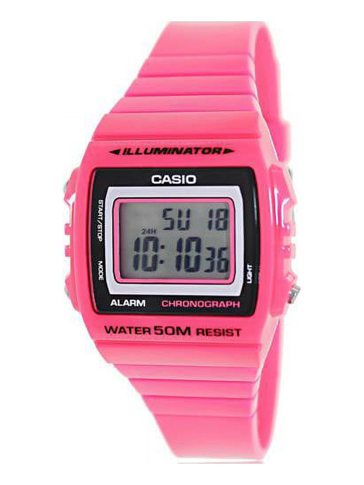 Casio Women's Classic Watch Quartz Mineral Crystal W-215H-4AV - Walmart.com