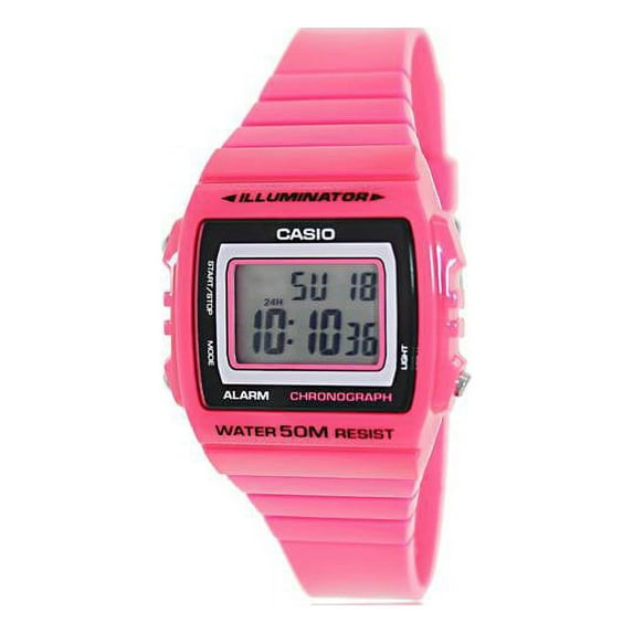 Casio Women's Classic Watch Quartz Mineral Crystal W-215H-4AV
