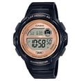 thumbnail image 1 of Casio Women's Digital Sports Watch with 60-Lap Memory Black/Rose Gold - LWS1200H-1AV, 1 of 2