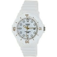 thumbnail image 1 of Casio Women's Dive Style Analog Watch, White/Gold Rubber Resin Band LRW200H-7E2V, 1 of 3