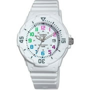 Casio Women's Dive Style Watch, White/Multi-Color LRW200H-7BV