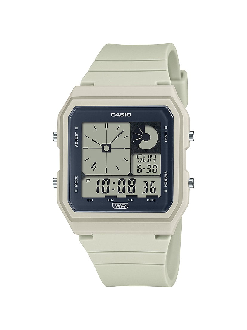Casio Women's LC Analog STD Wristwatch, White - Walmart.com