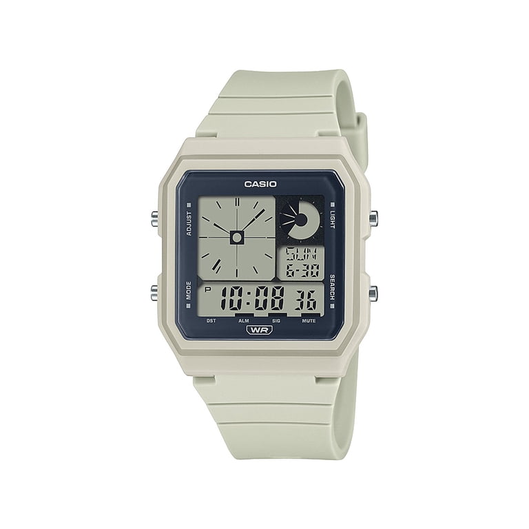 Casio Women's LC Analog STD Wristwatch, White - Walmart.com