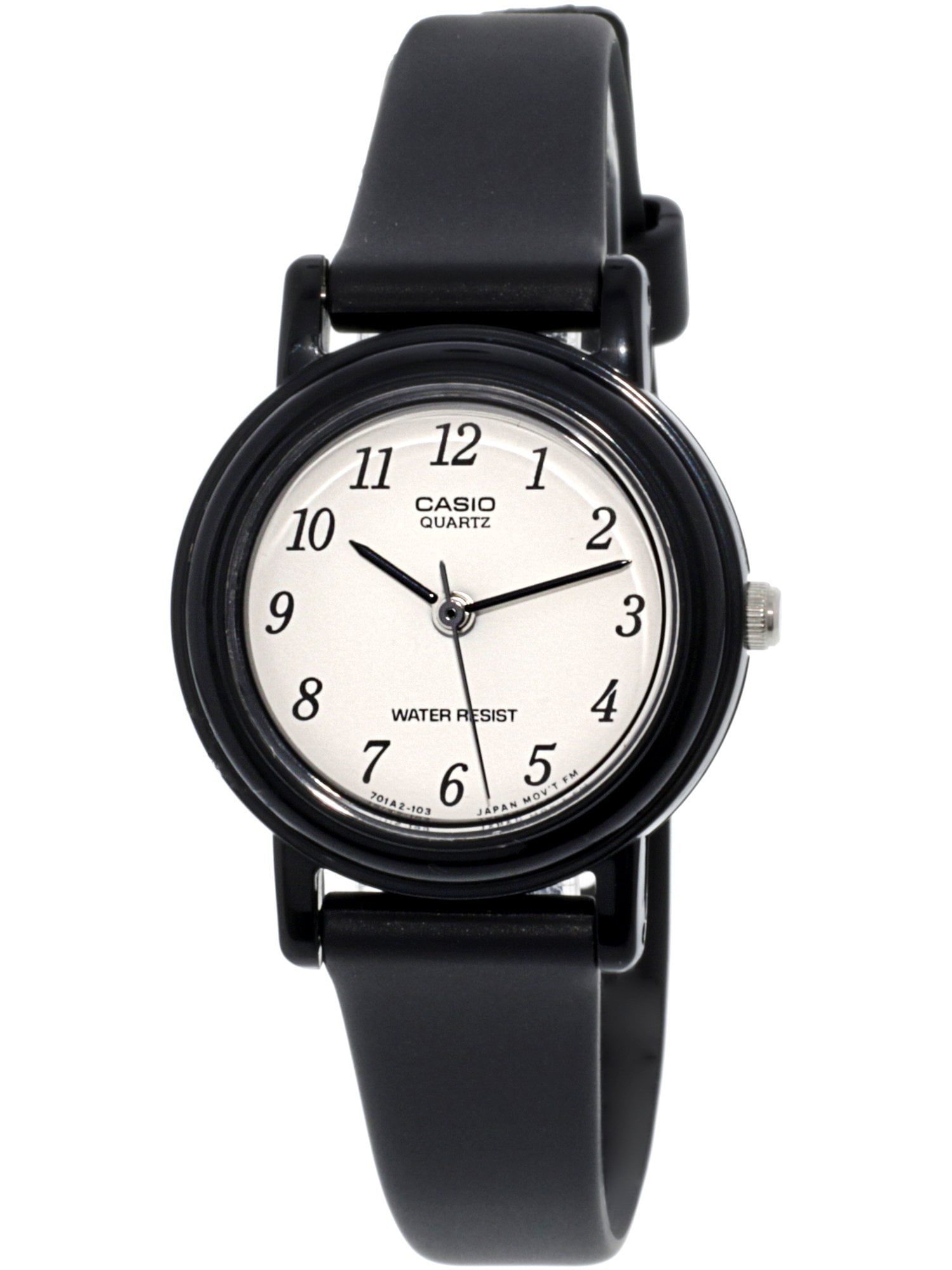 Casio Women s LQ139BMV 1B Black Resin Quartz Fashion Watch